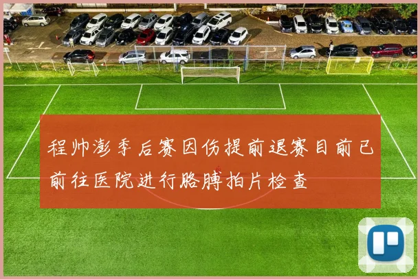 程帅澎季后赛因伤提前退赛目前已前往医院进行胳膊拍片检查